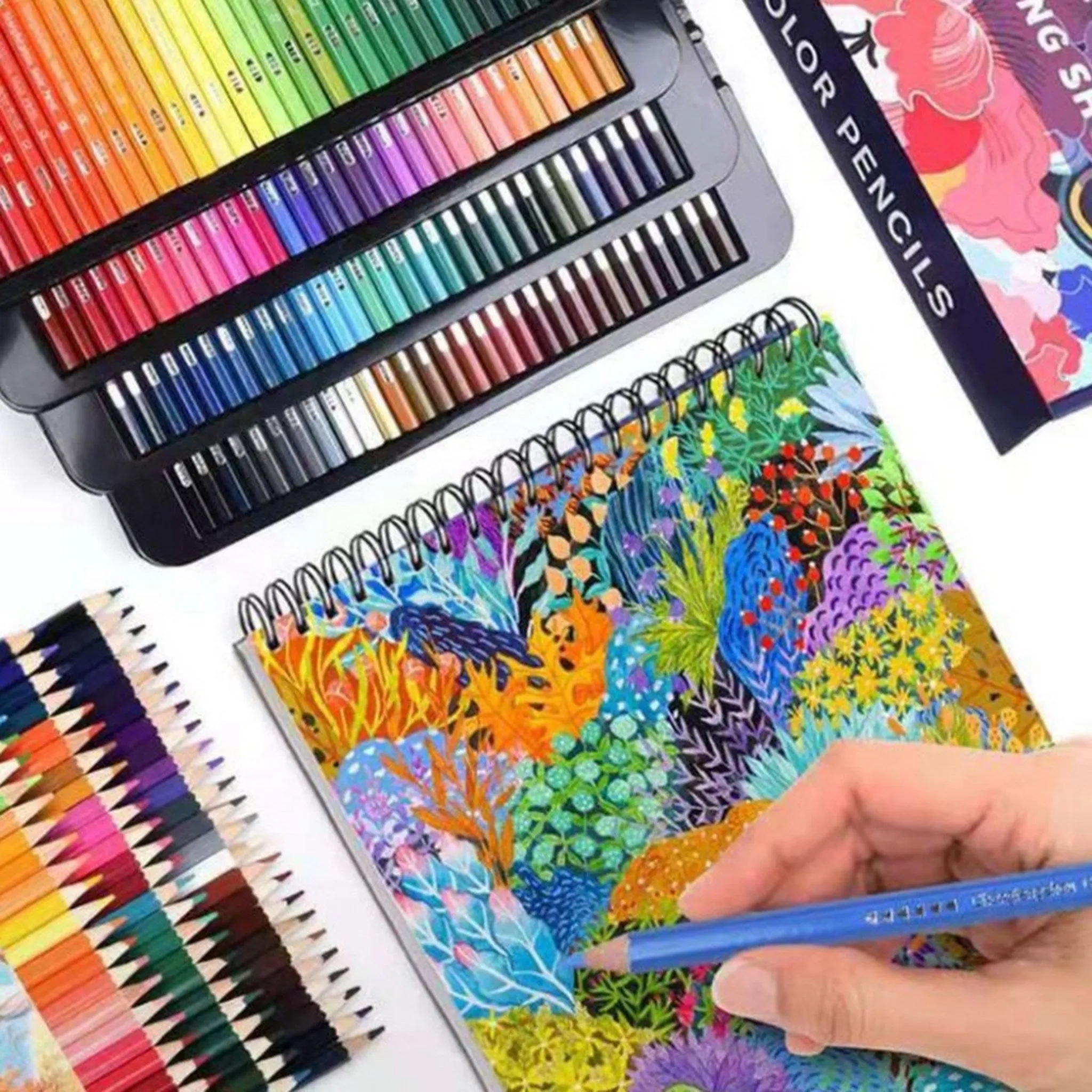 120 Color Colored Pencils Set - - 🏆 #29 - Office Supplies - Best of December
