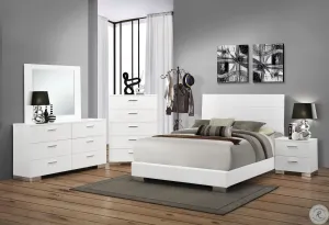 203501KE-S5 E KING 5PC SET (KE.BED,NS,DR,MR,CH)