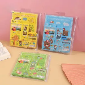 6 Stationery's Combo in 1 Pack