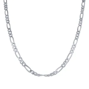 60cm Diamond Cut Necklace in Sterling Silver