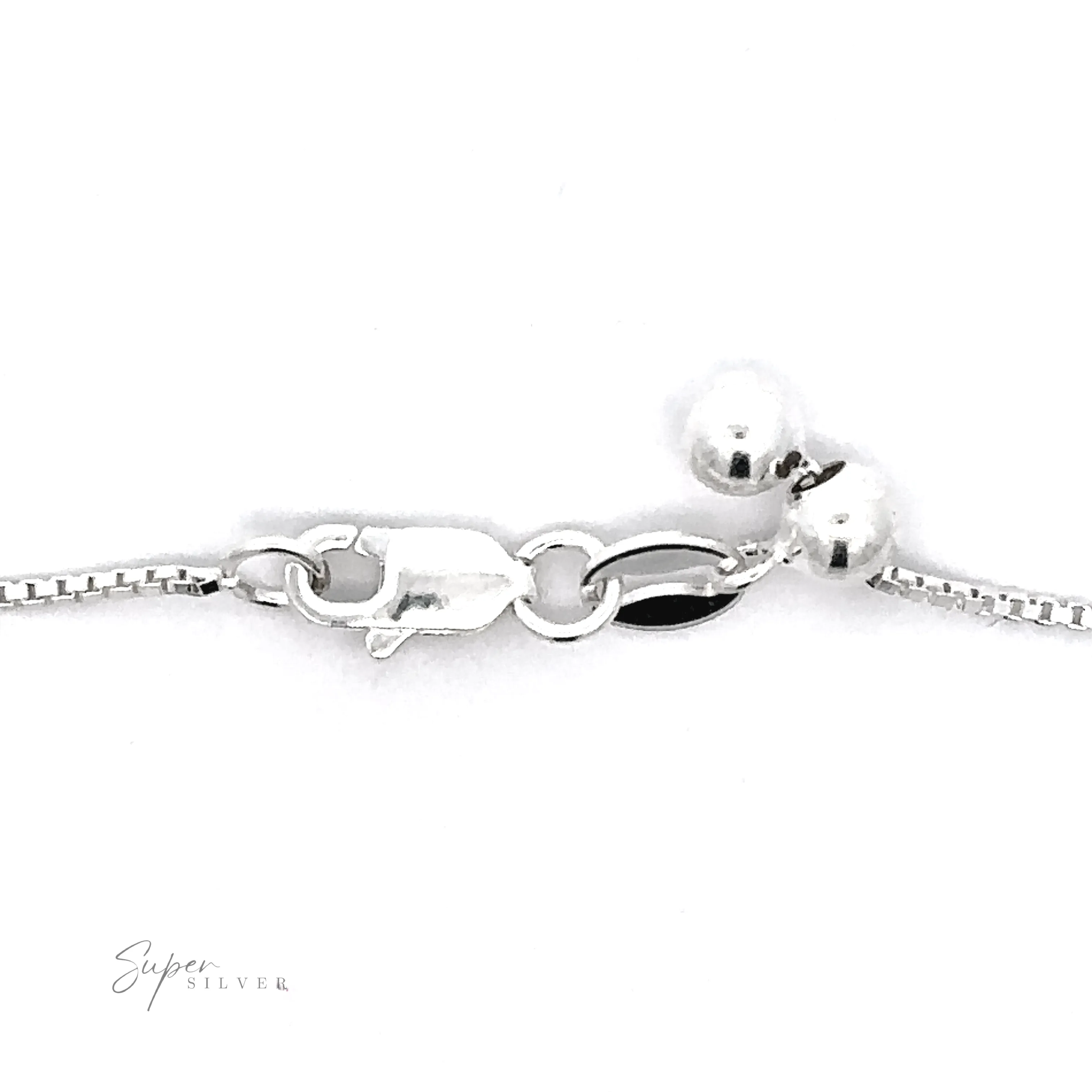 Adjustable Silver Box Chain
