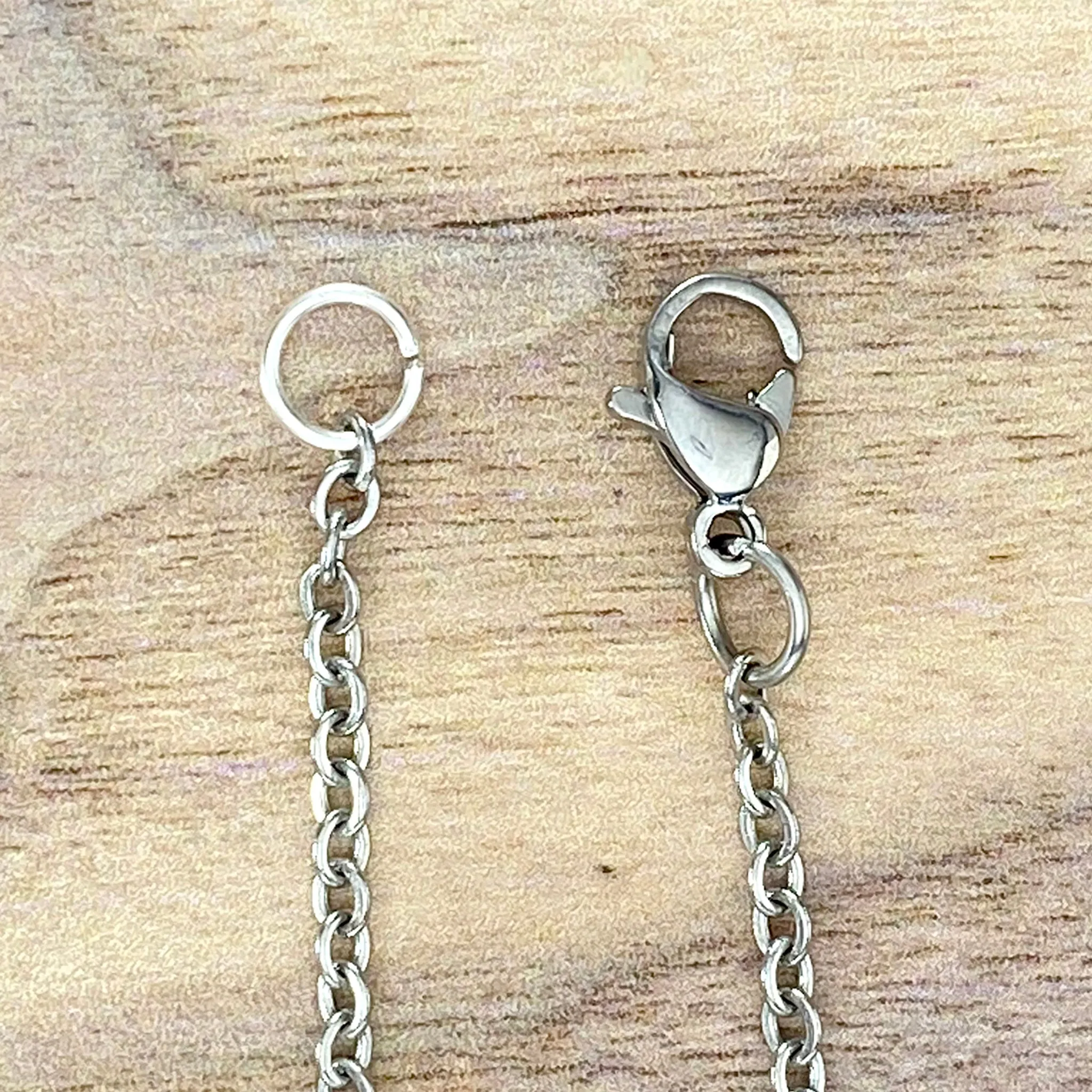 Antiqued Silver Base Metal Chains