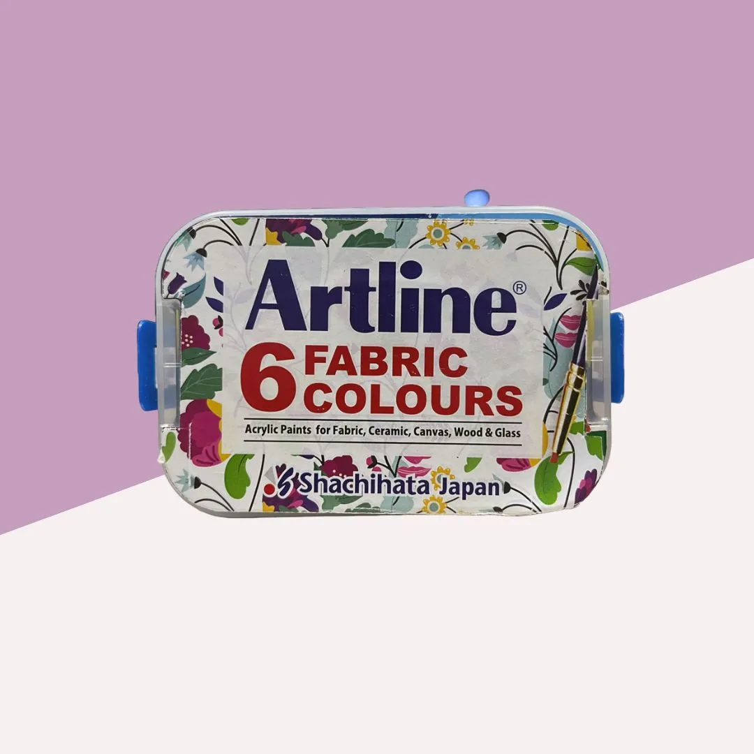 Artline Fabric Colours ( Pack of 6 )