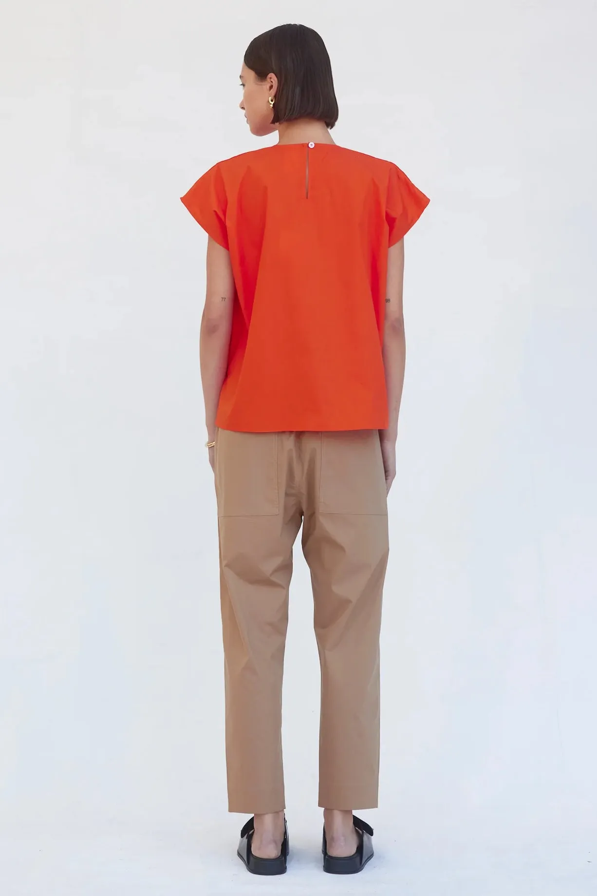 Ashley Pant in Camel