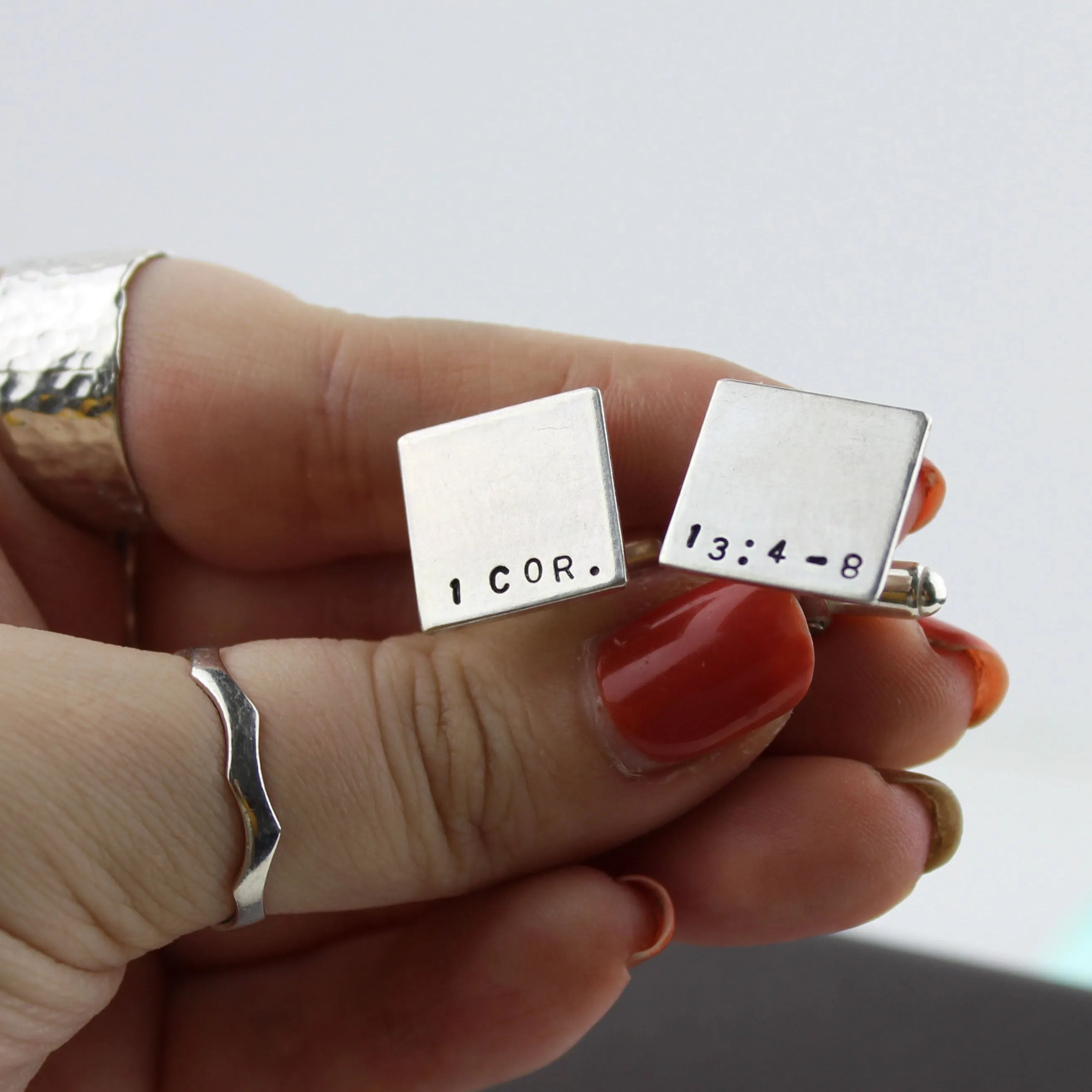 Bible Verse Cufflinks