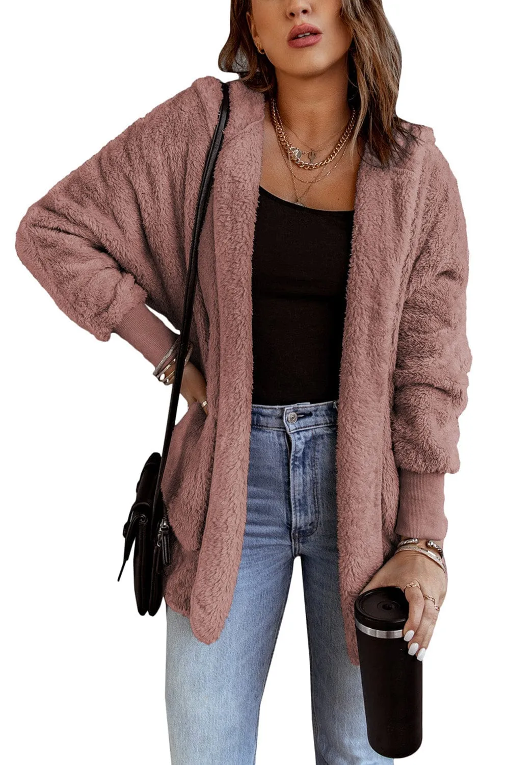 Casual Corduroy Shirt with Patch Pockets