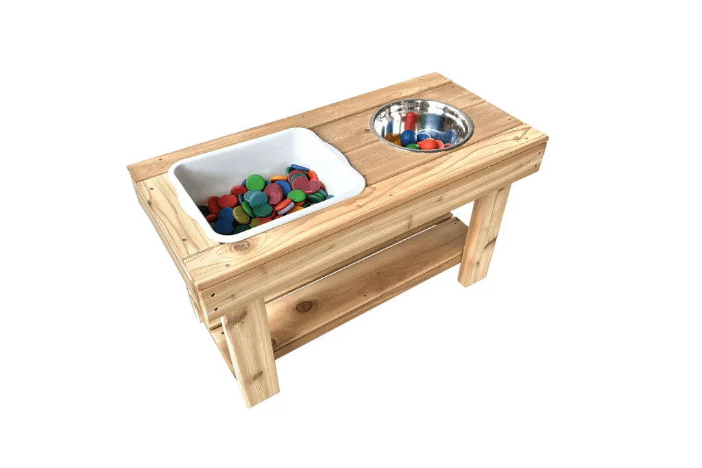 Cedar Multi-Use Play Table