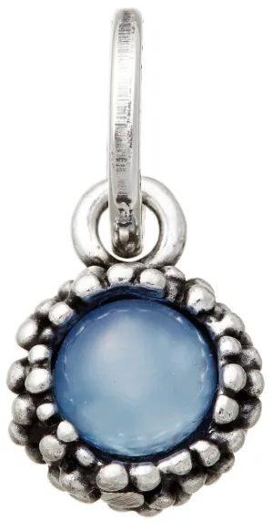 Charm  Giovanni Raspini Agata Blu Perlage - 10857