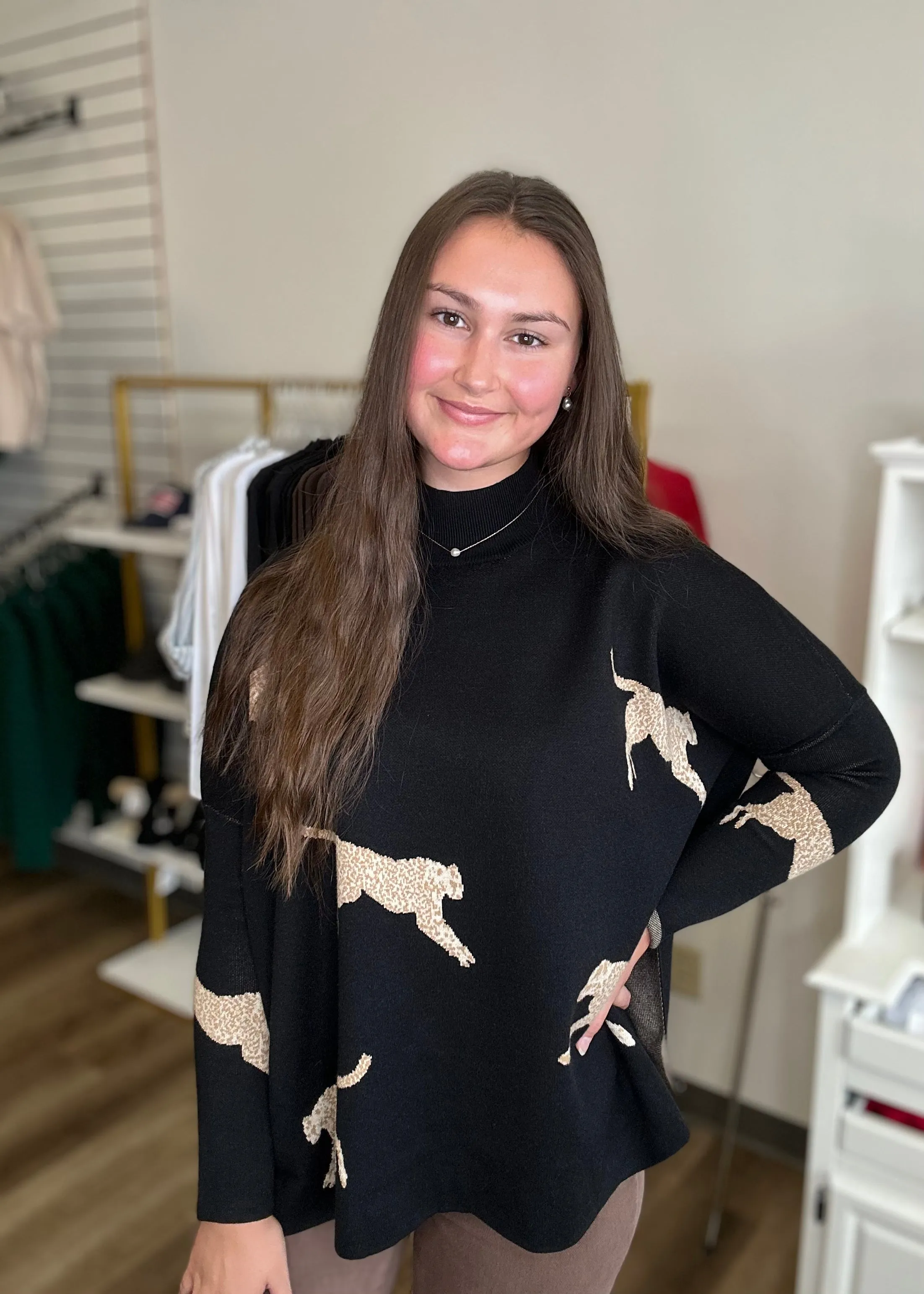 Cheetah Sweater