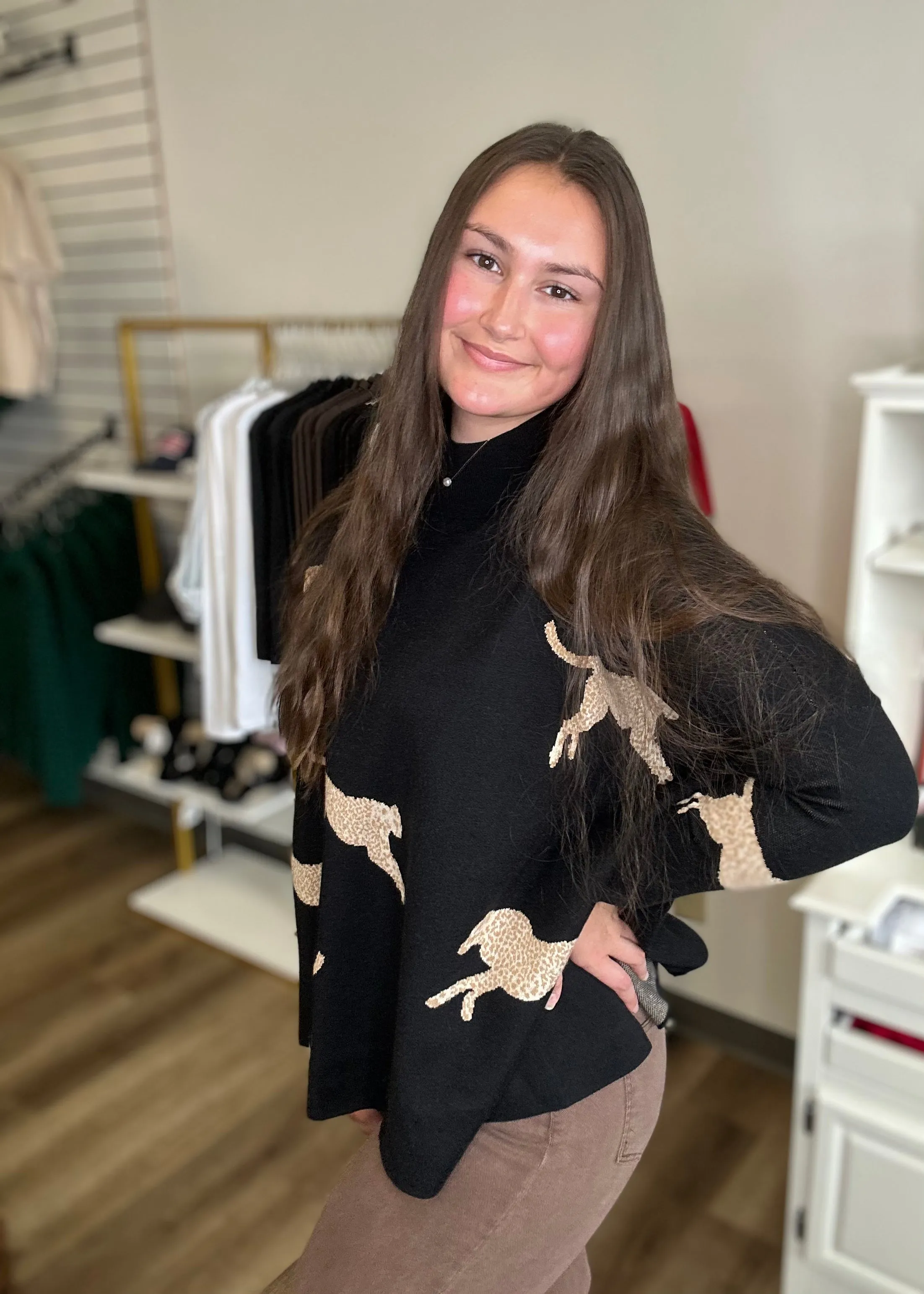 Cheetah Sweater