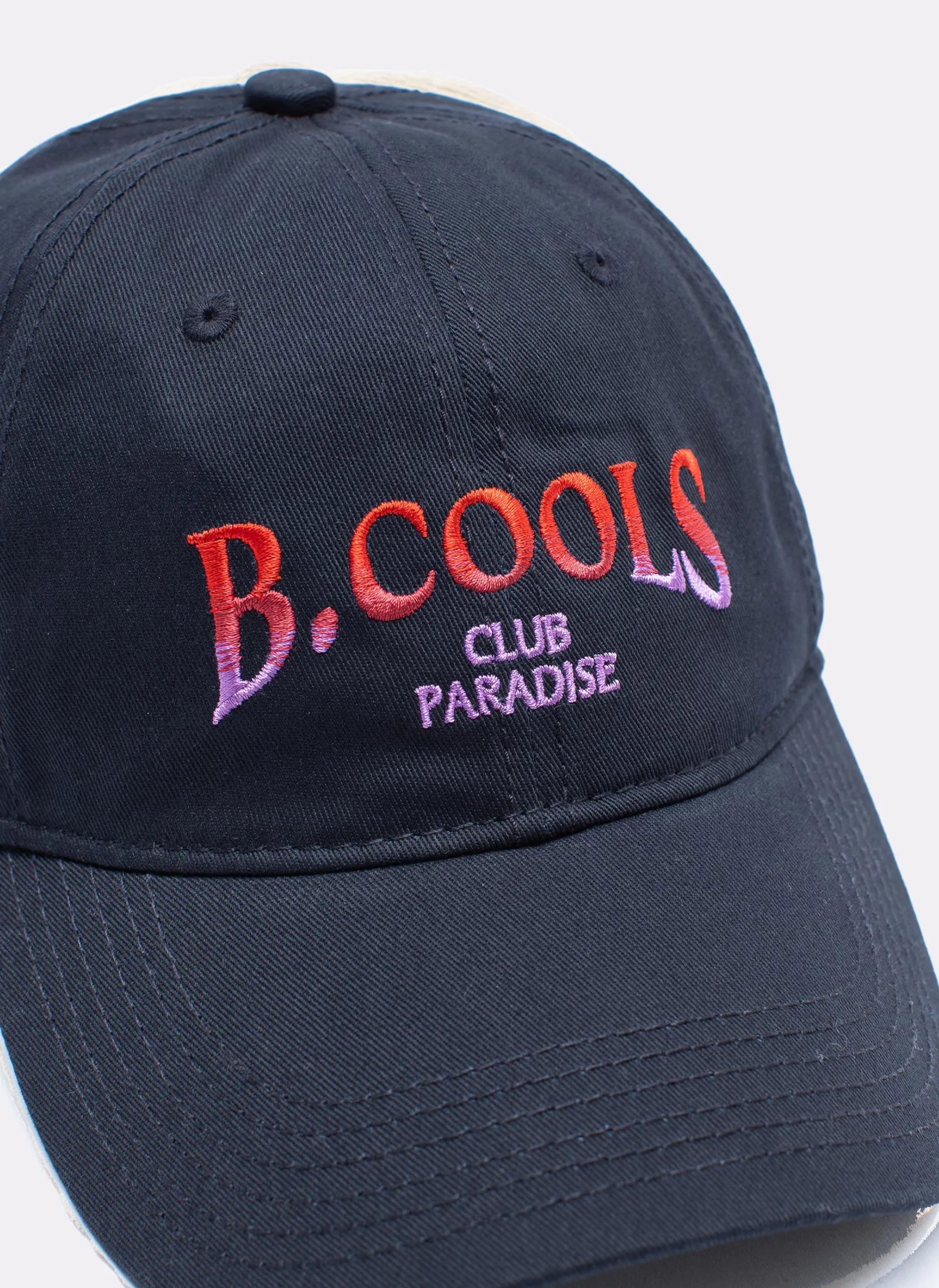 Club Paradise Curve Brim Navy