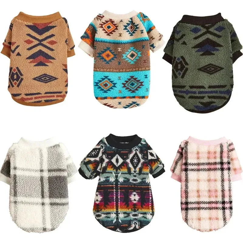 Cozy Woolen Sweater for Small Dogs, Spring & Autumn
