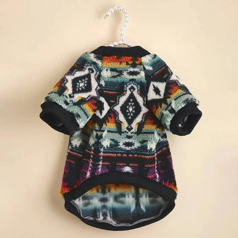 Cozy Woolen Sweater for Small Dogs, Spring & Autumn