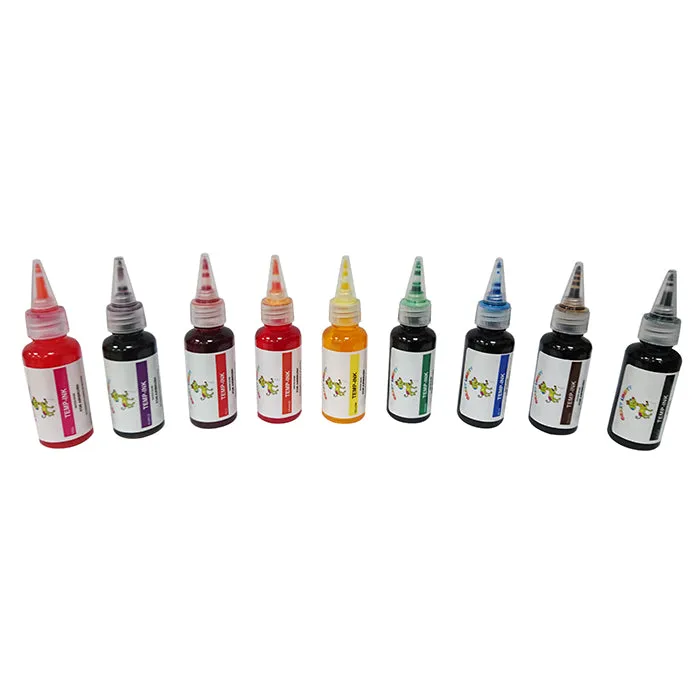Crazy Liberty Temporary Inks For Airbrush (9 colors) Set