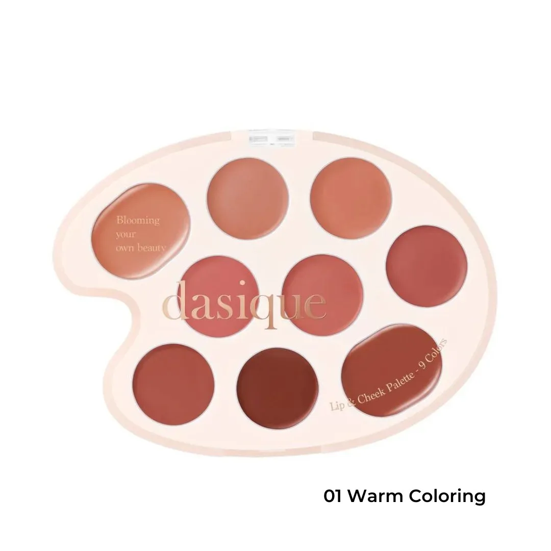 Dasique Mood Painting Lip & Cheek Palette 6g