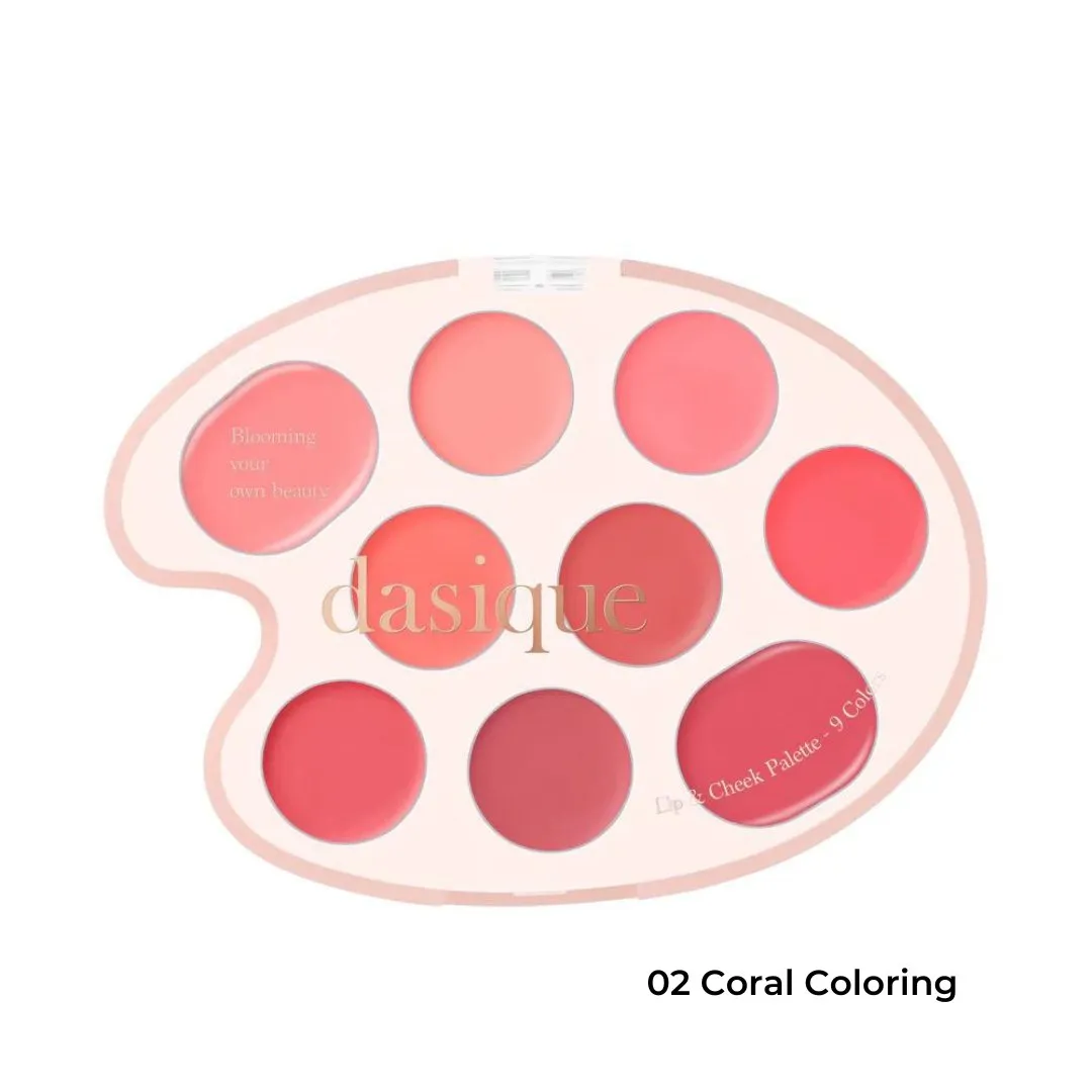 Dasique Mood Painting Lip & Cheek Palette 6g