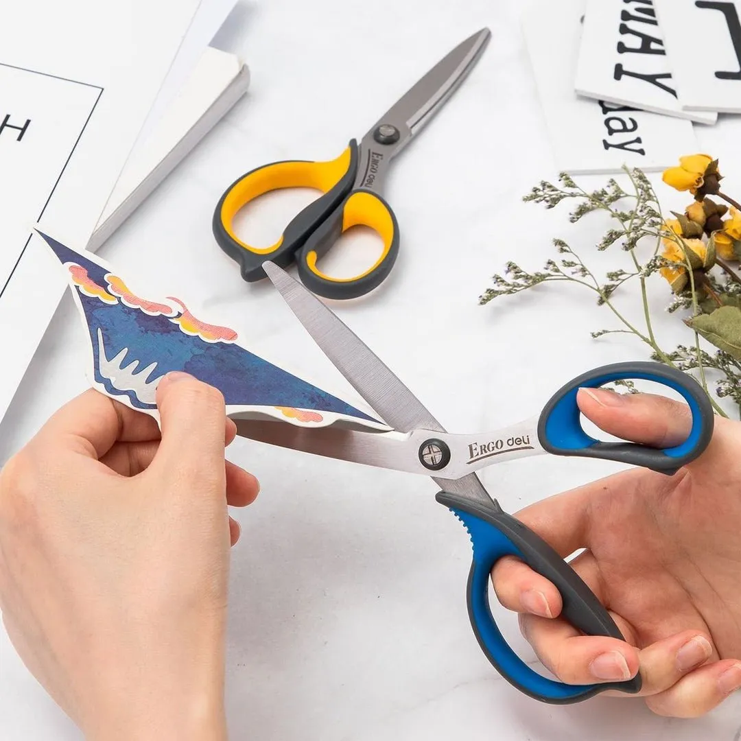 Deli 77760 Ergo Soft Touch Scissors