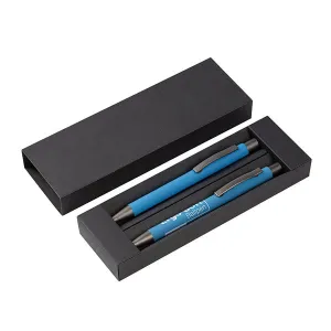 Ergo Soft Feel Ballpen and Mechanical Pencil Set - Spot Colour