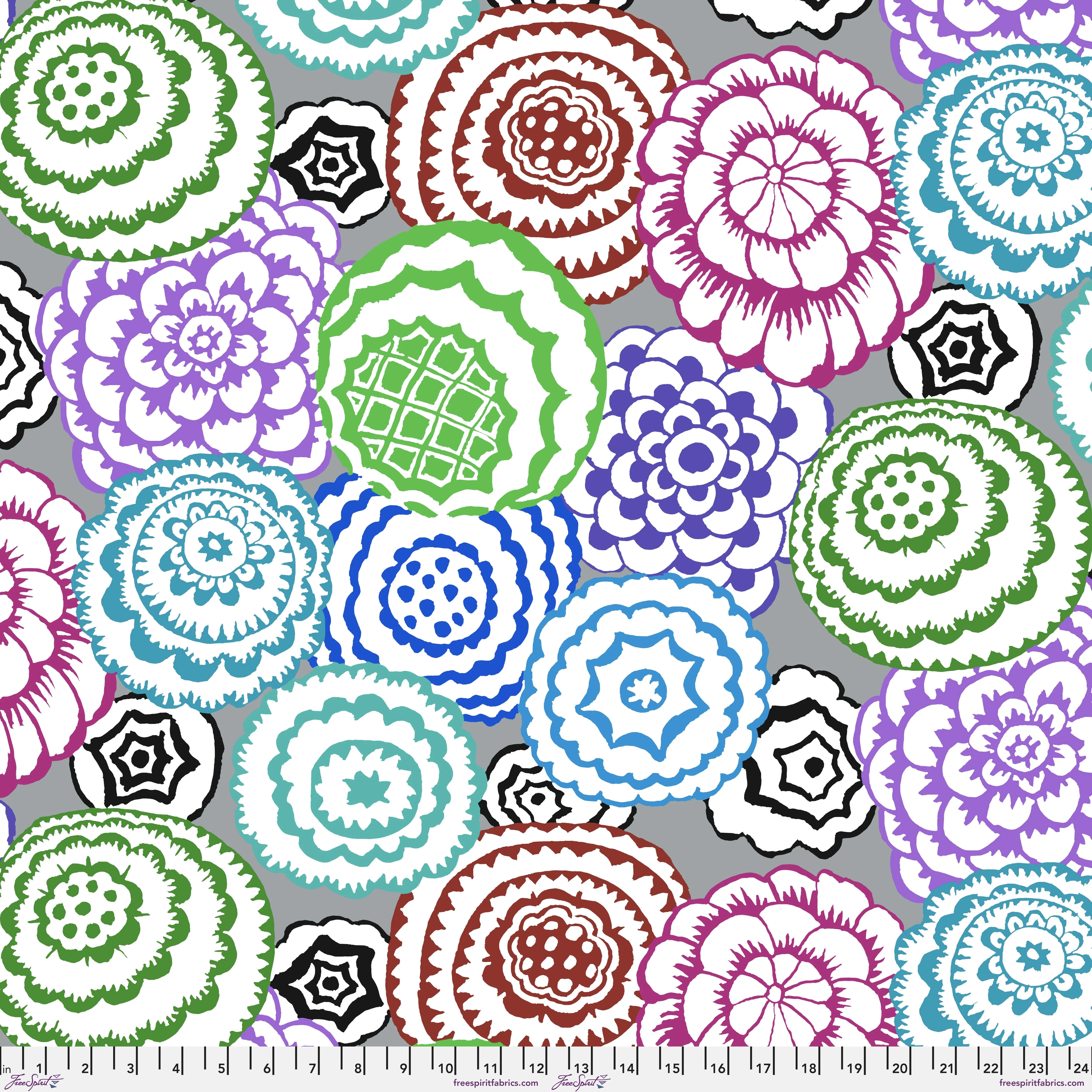 February 2024 | Deco - Cool by Kaffe Fassett for Free Spirit