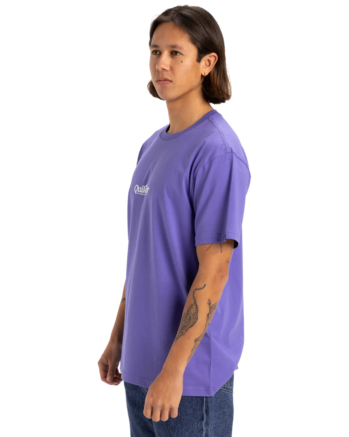 Fineline T-Shirt in Dusted Peri