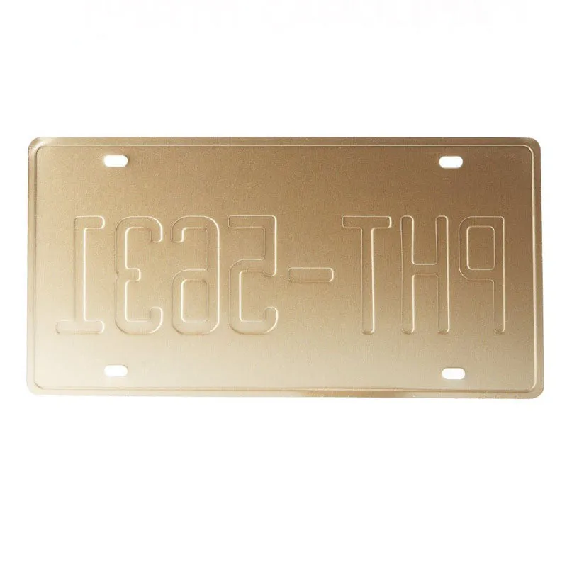 First In Freedom Number Plate Wall Accent