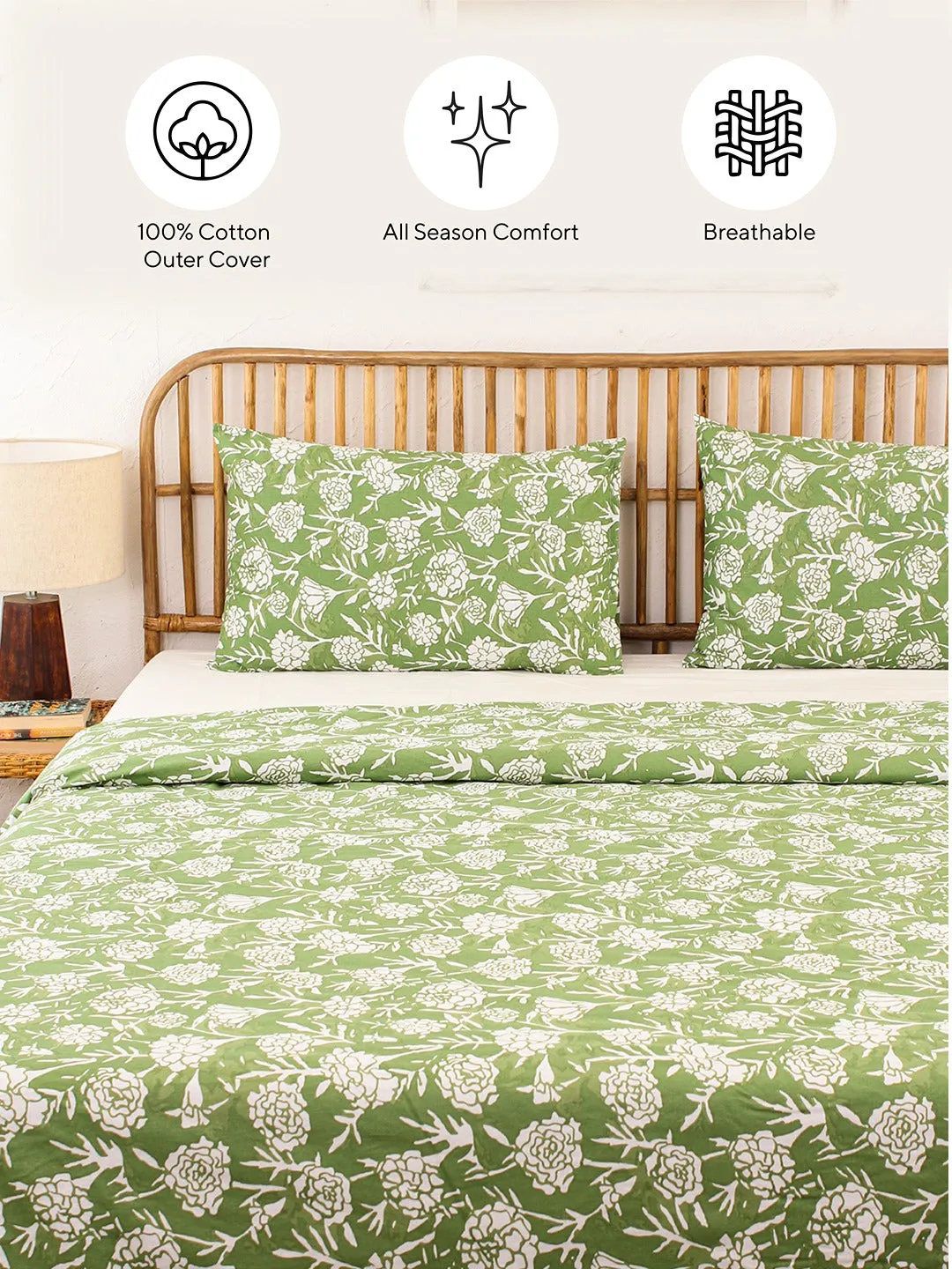 Genda Phool Double Dohar (Green)