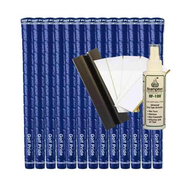 Golf Pride Tour Wrap 2G Standard Blue (13pcs   Golf Grip Kit)