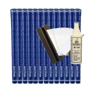 Golf Pride Tour Wrap 2G Standard Blue (13pcs   Golf Grip Kit)