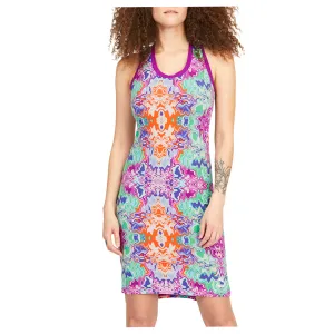 Hypnotize Graphic Sleeveless Mini Dress