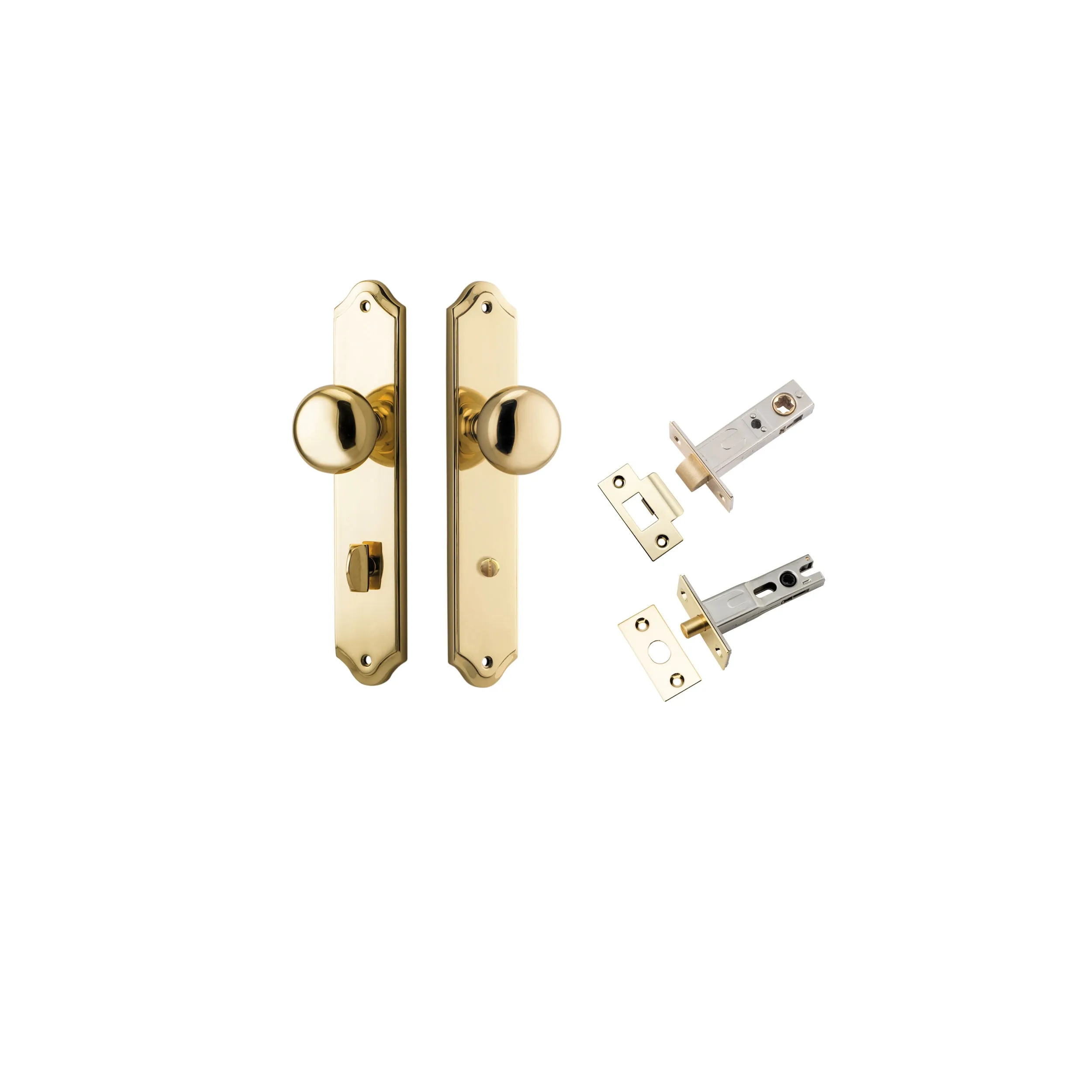 IVER CAMBRIDGE KNOB SHOULDERED BACKPLATE - KIT