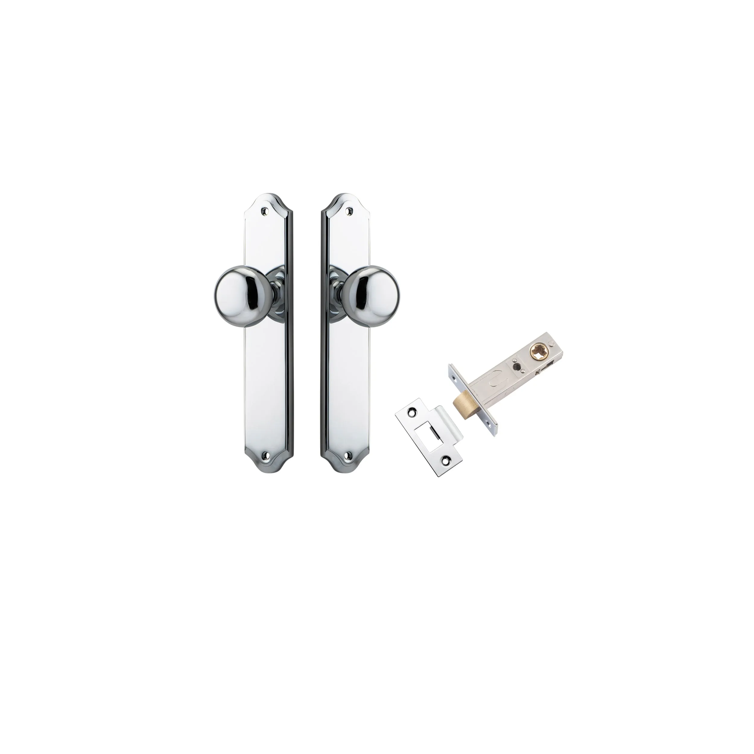 IVER CAMBRIDGE KNOB SHOULDERED BACKPLATE - KIT