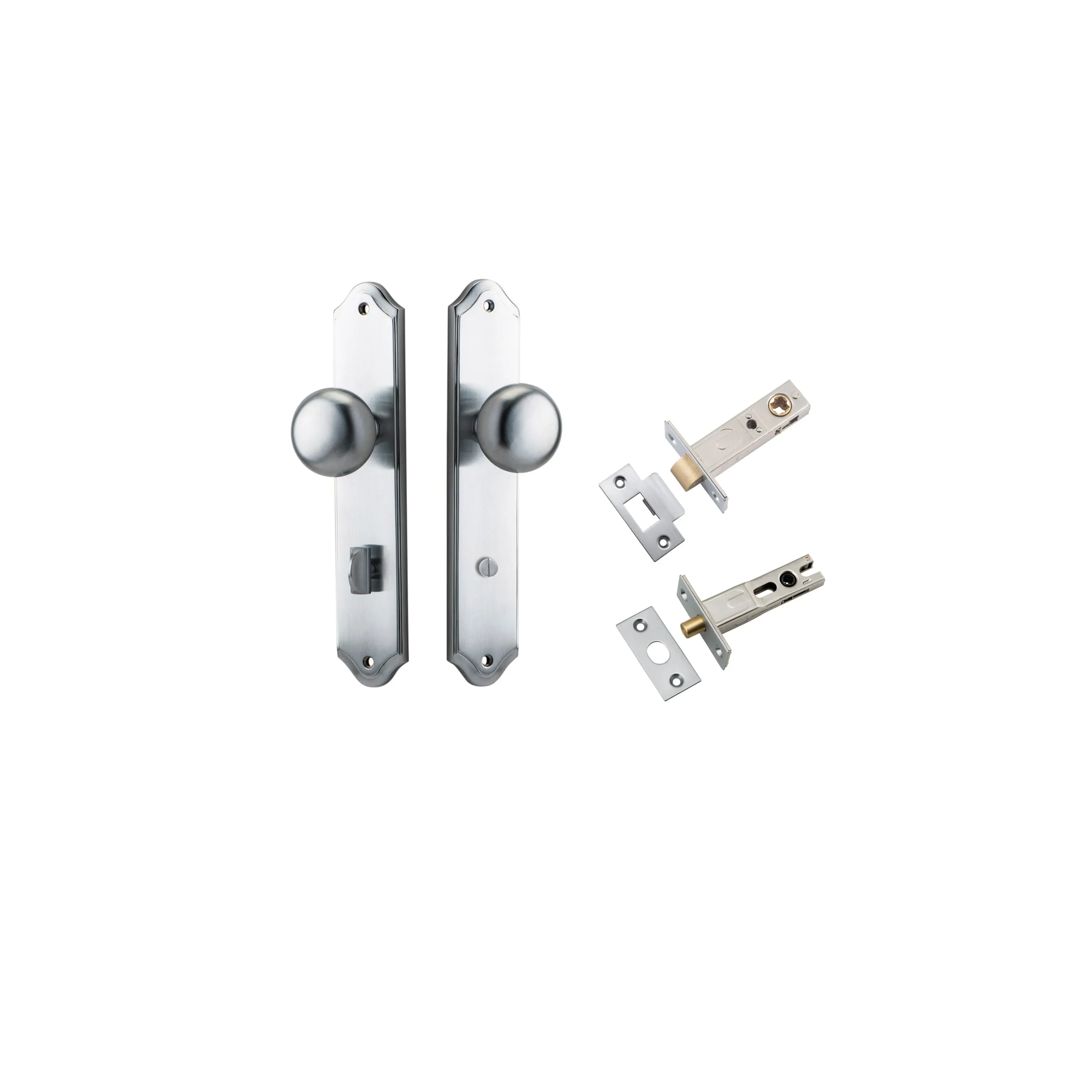 IVER CAMBRIDGE KNOB SHOULDERED BACKPLATE - KIT