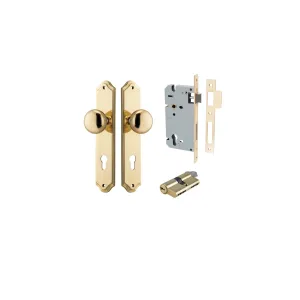 IVER CAMBRIDGE KNOB SHOULDERED BACKPLATE - KIT