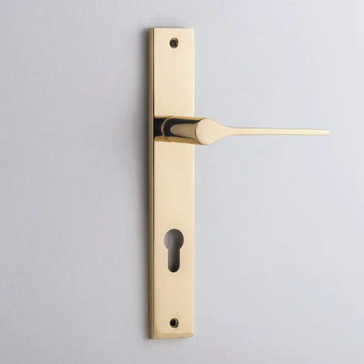 IVER COMO LEVER RECTANGULAR BACKPLATE