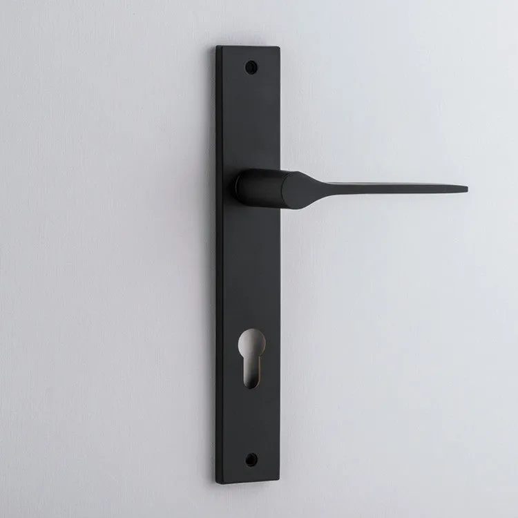 IVER COMO LEVER RECTANGULAR BACKPLATE