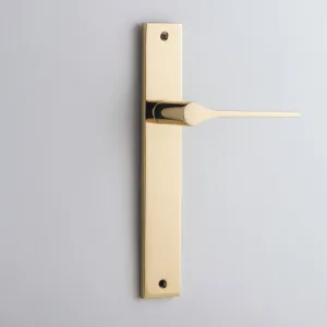 IVER COMO LEVER RECTANGULAR BACKPLATE