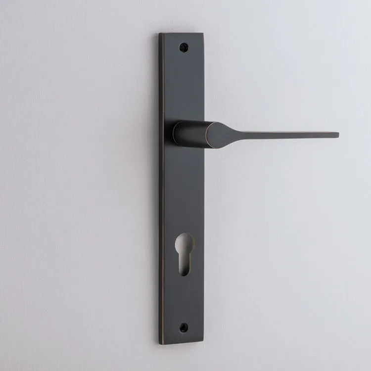 IVER COMO LEVER RECTANGULAR BACKPLATE