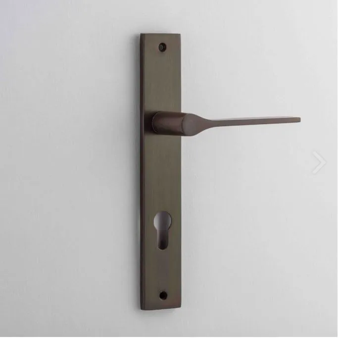 IVER COMO LEVER RECTANGULAR BACKPLATE