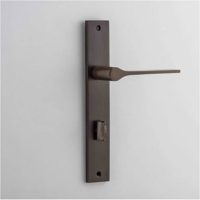 IVER COMO LEVER RECTANGULAR BACKPLATE