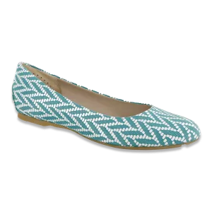 Lacey Chevron Turquoise