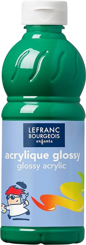 Lefranc & Bourgeois Glossy Acrylic Paint Green Aniseed