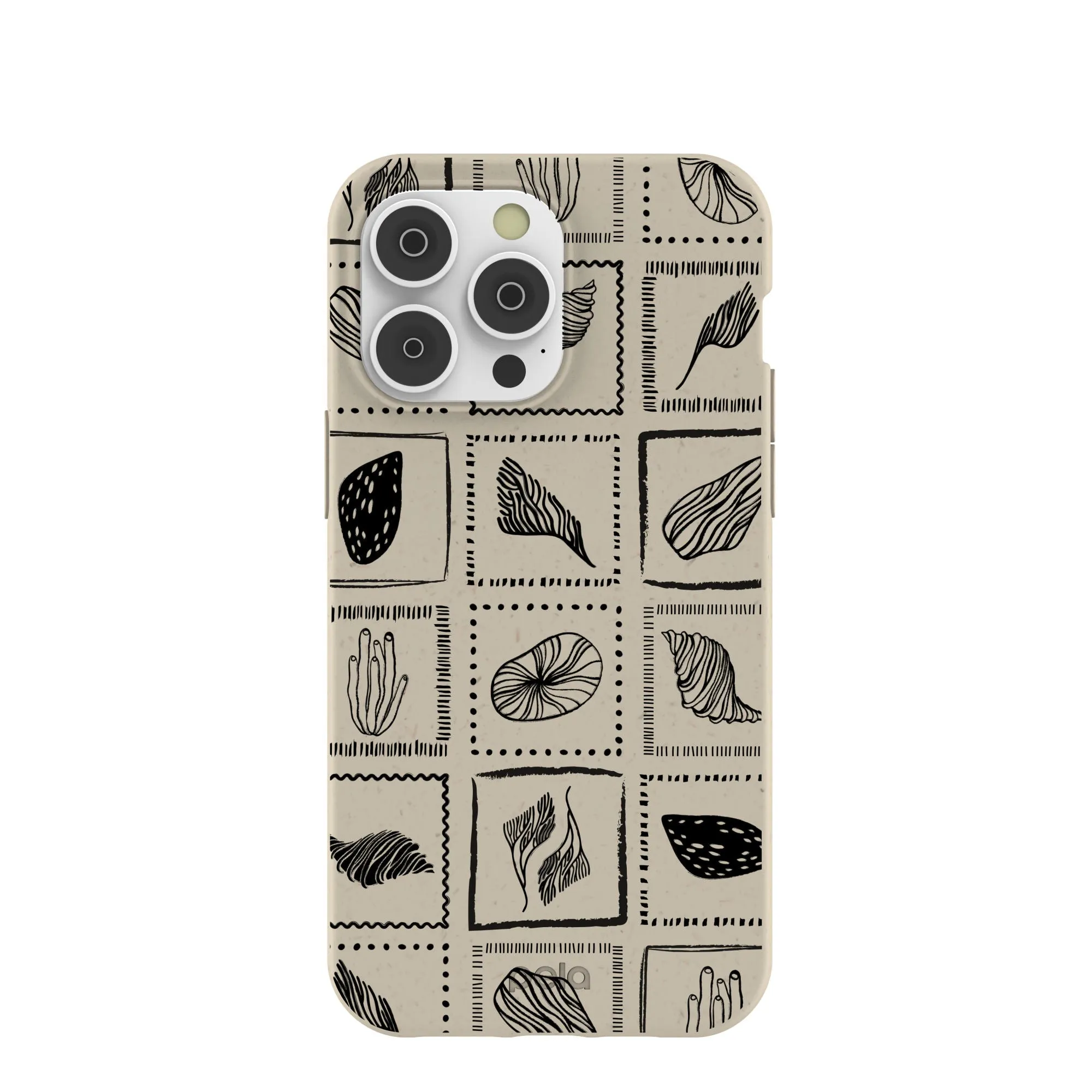 London Fog Coral Tiles iPhone 14 Pro Max Case