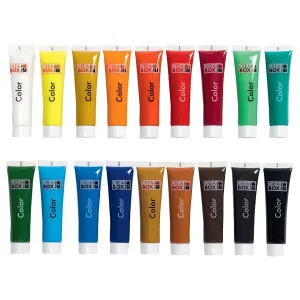 Marabu CREABOX Acrylic Paint Set of 18