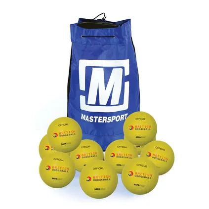 OFFICIAL BRITISH DODGEBALL SAFABALL SOFT TOUCH DODGEBALL