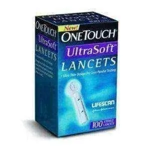 ONE TOUCH ULTRA SOFT LANCETS x 100 pcs