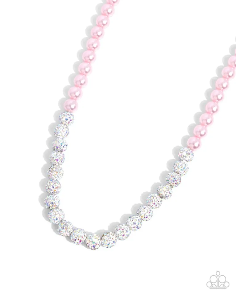 Paparazzi Necklace ~ Beautiful Boutique - Pink