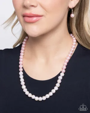 Paparazzi Necklace ~ Beautiful Boutique - Pink