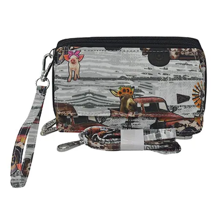 !SALE! Country Vintage Truck NGIL Canvas All in One Wallet