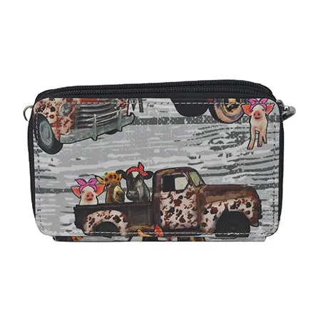 !SALE! Country Vintage Truck NGIL Canvas All in One Wallet