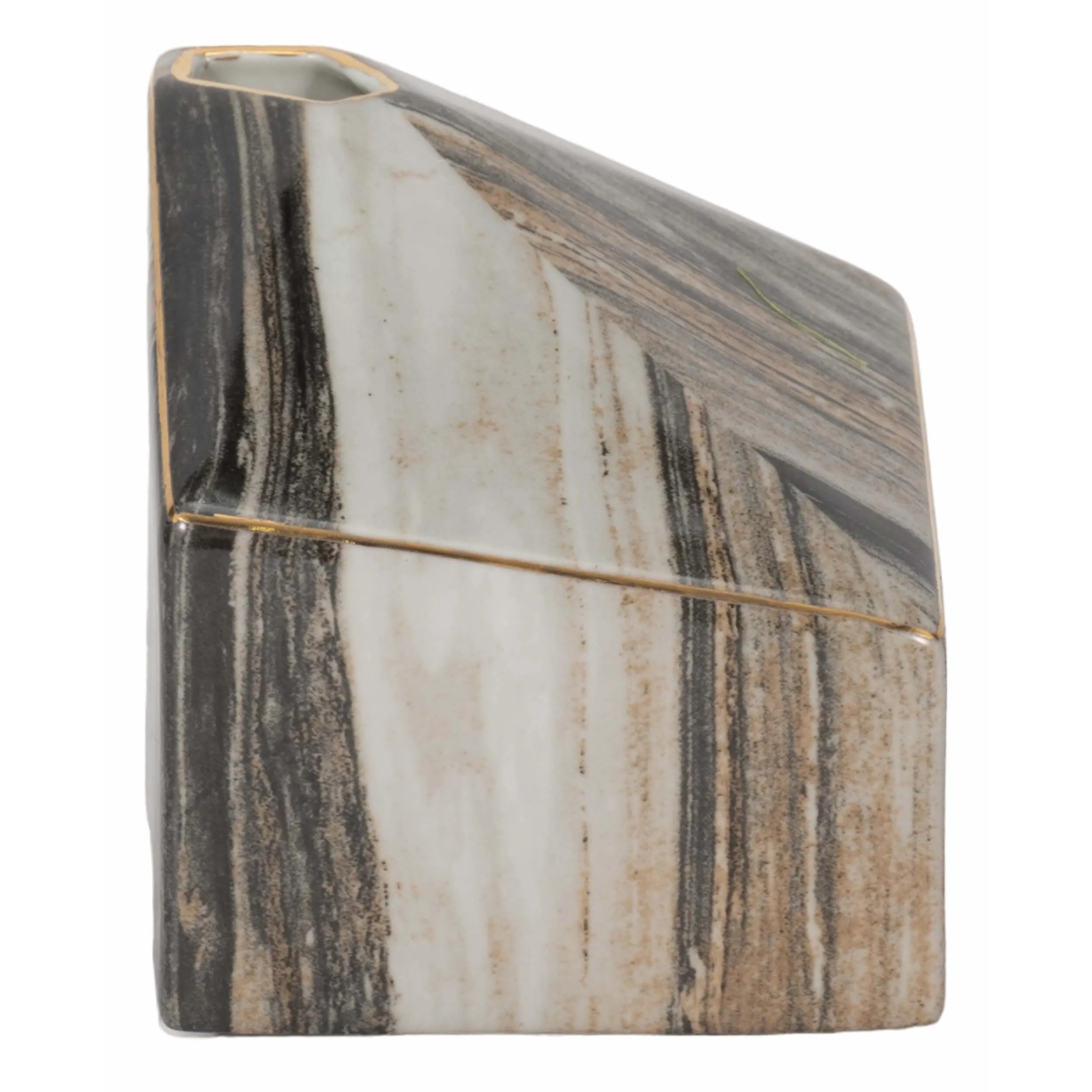 Salmis Vase, Gray Marble